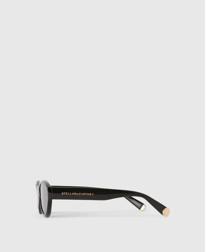Lunettes de soleil ovales avec logo Lunettes de soleil ovales avec logo