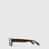 Lunettes de soleil ovales avec logo Lunettes de soleil ovales avec logo