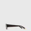 Lunettes de soleil ovales avec logo Lunettes de soleil ovales avec logo