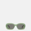 Lunettes de soleil ovales épaisses Lunettes de soleil ovales épaisses