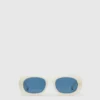 Lunettes de soleil ovales épaisses Lunettes de soleil ovales épaisses
