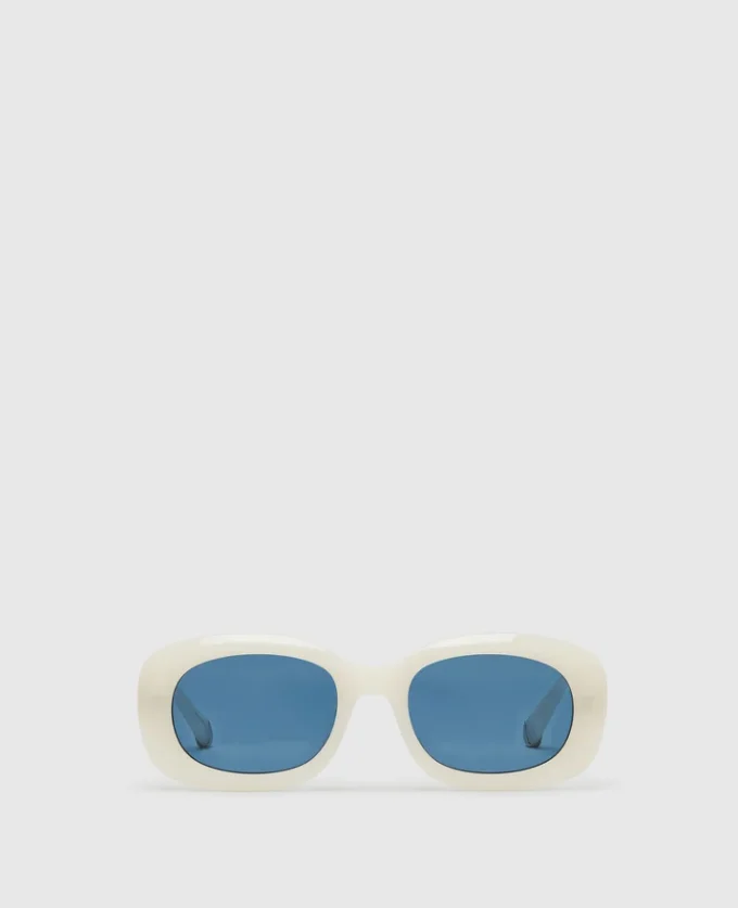 Lunettes de soleil ovales épaisses Lunettes de soleil ovales épaisses