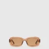 Lunettes de soleil ovales épaisses Lunettes de soleil ovales épaisses