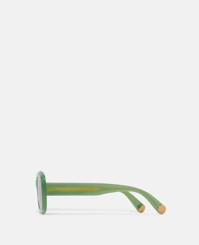 Lunettes de soleil ovales épaisses Lunettes de soleil ovales épaisses