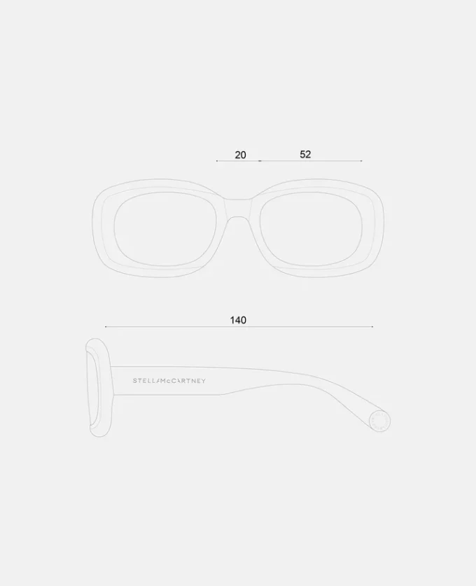 Lunettes de soleil ovales épaisses Lunettes de soleil ovales épaisses