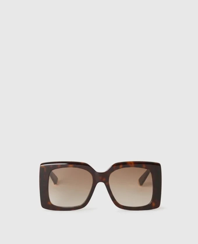Lunettes de soleil oversize carrées dégradées Lunettes de soleil oversize carrées dégradées