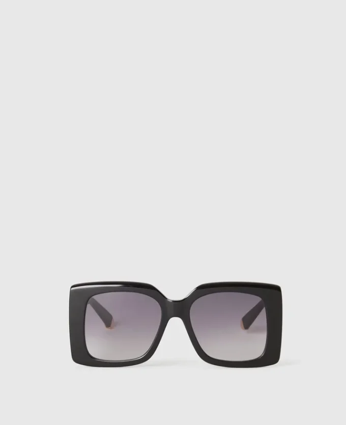 Lunettes de soleil oversize carrées dégradées Lunettes de soleil oversize carrées dégradées