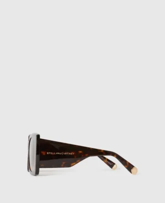 Lunettes de soleil oversize carrées dégradées