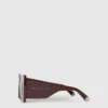 Lunettes de soleil oversize carrées dégradées Lunettes de soleil oversize carrées dégradées
