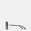Lunettes de soleil oversize rondes dégradées Lunettes de soleil oversize rondes dégradées