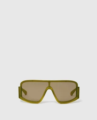 Lunettes de soleil épaisses à bords droits