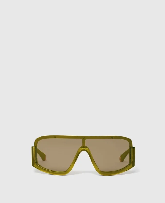 Lunettes de soleil épaisses à bords droits Lunettes de soleil épaisses à bords droits