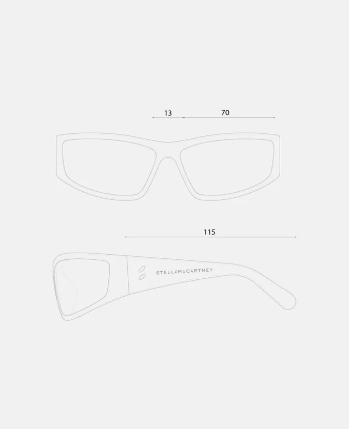 Lunettes de soleil rectangulaires Lunettes de soleil rectangulaires