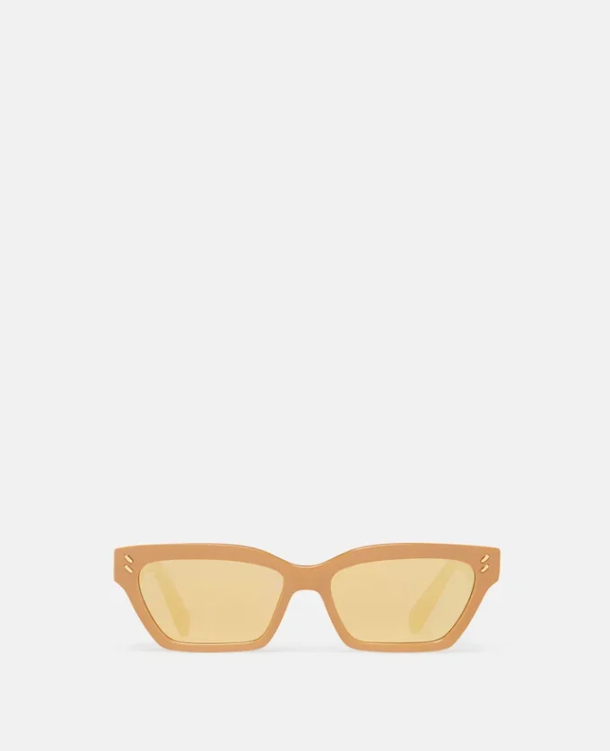 Lunettes de soleil rectangulaires œil-de-chat Lunettes de soleil rectangulaires œil-de-chat