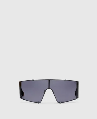 Lunettes de soleil rectangulaires translucides