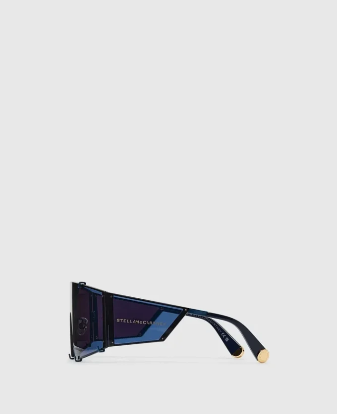 Lunettes de soleil rectangulaires translucides Lunettes de soleil rectangulaires translucides