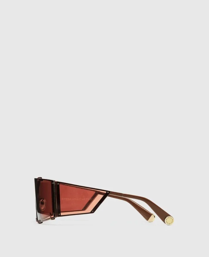 Lunettes de soleil rectangulaires translucides Lunettes de soleil rectangulaires translucides
