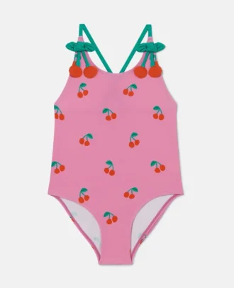 Maillot de bain imprimé cerises