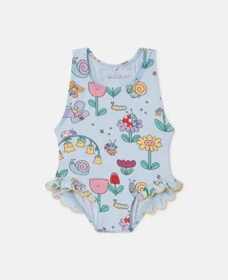 Maillot de bain à imprimé floral