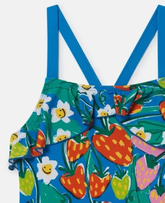 Maillot de bain imprimé fraises
