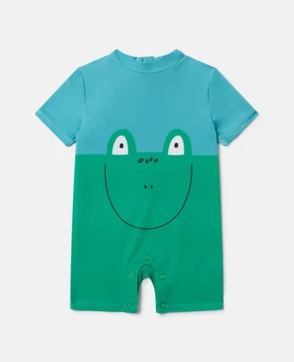 Maillot de bain imprimé grenouilles