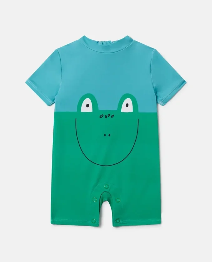 Maillot de bain imprimé grenouilles Maillot de bain imprimé grenouilles