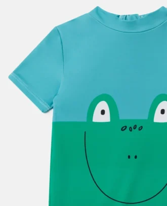 Maillot de bain imprimé grenouilles