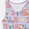 Maillot de bain imprimé lettrage