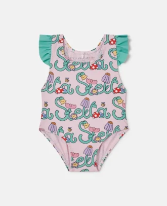Maillot de bain imprimé vigne Stella