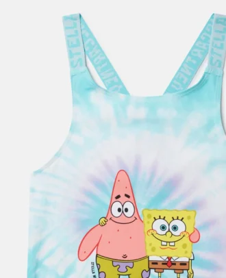 Maillot de bain tie-dye à motif Bob l&rsquo;éponge