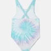Maillot de bain tie-dye à motif Bob l’éponge Maillot de bain tie-dye à motif Bob l’éponge