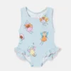 Maillot de bain à volants imprimé fées Maillot de bain à volants imprimé fées
