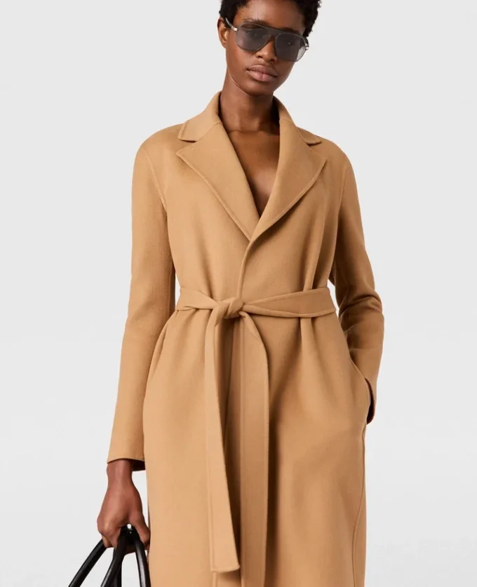 Manteau double face avec ceinture Manteau double face avec ceinture