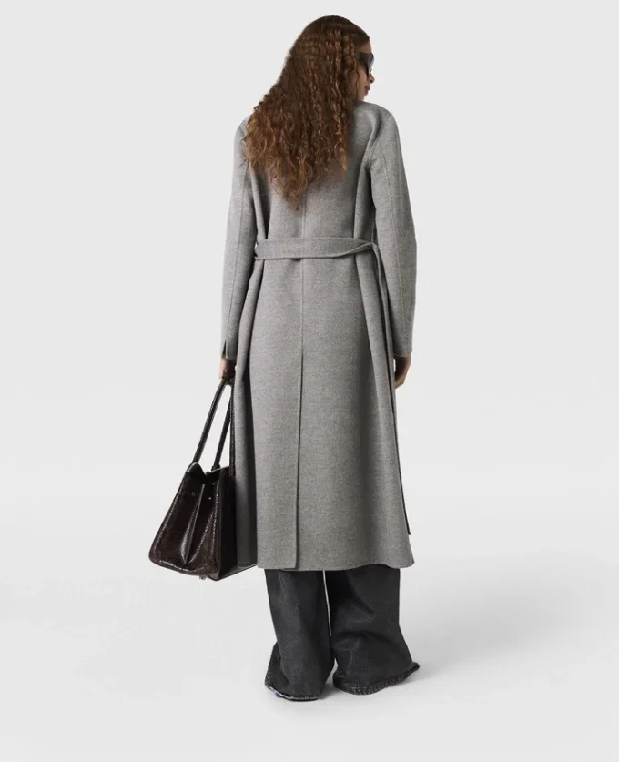 Manteau double face avec ceinture Manteau double face avec ceinture