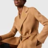 Manteau double face avec ceinture Manteau double face avec ceinture