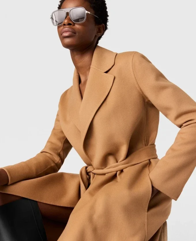 Manteau double face avec ceinture Manteau double face avec ceinture