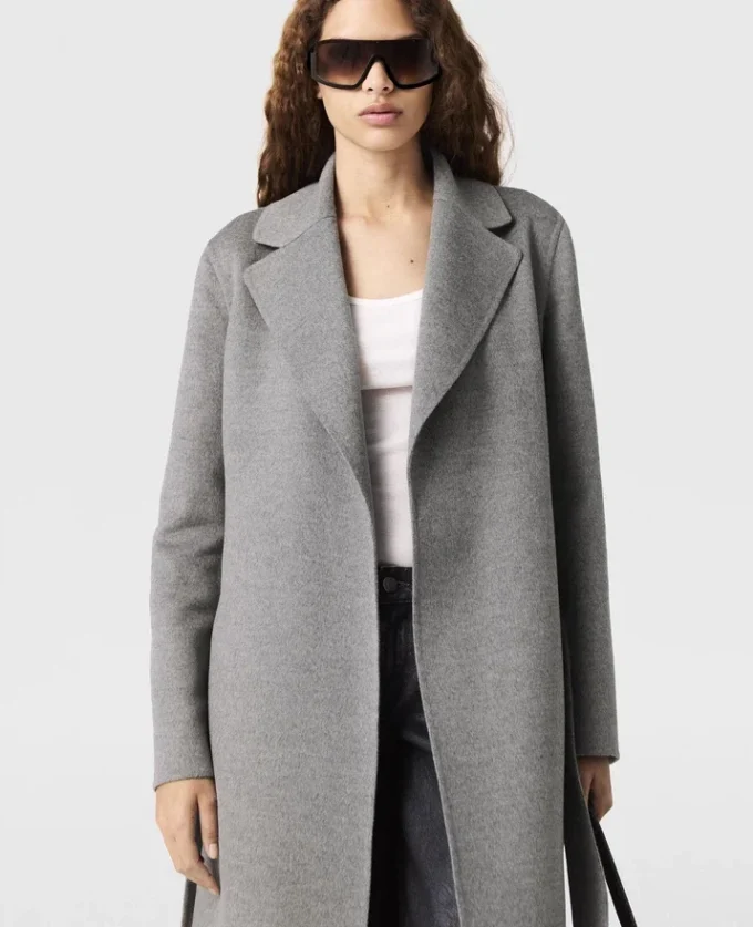 Manteau double face avec ceinture Manteau double face avec ceinture