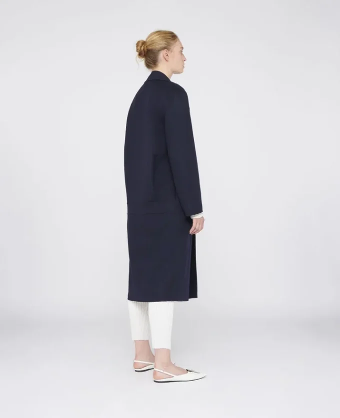 Manteau en laine à double boutonnage Manteau en laine à double boutonnage