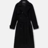 Manteau long à manches banane et ceinture Manteau long à manches banane et ceinture