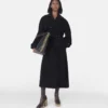 Manteau long à manches banane et ceinture Manteau long à manches banane et ceinture