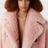 Manteau long oversize en peluche Manteau long oversize en peluche