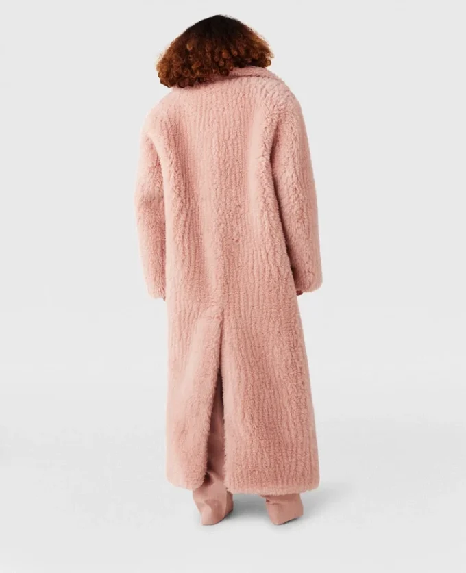 Manteau long oversize en peluche Manteau long oversize en peluche