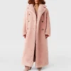 Manteau long oversize en peluche Manteau long oversize en peluche