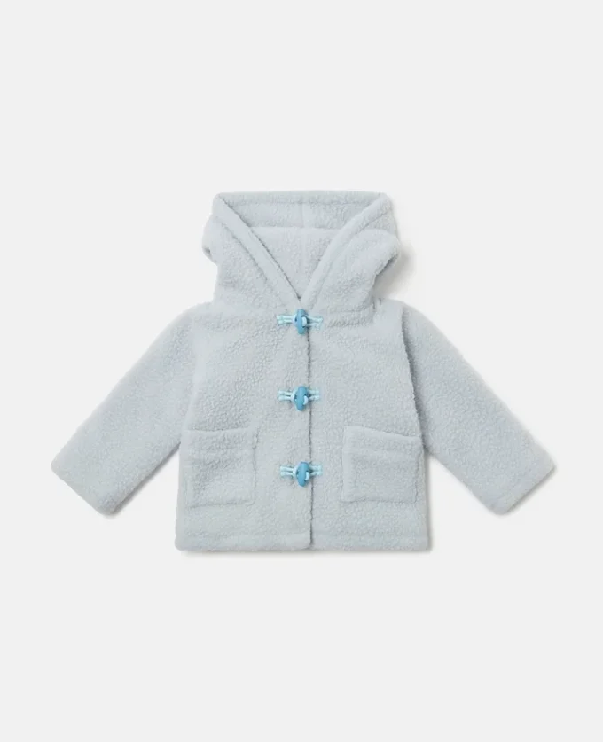 Manteau Teddy à capuche moelleux Manteau Teddy à capuche moelleux