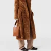 Manteau Teddy en peluche avec ceinture Manteau Teddy en peluche avec ceinture