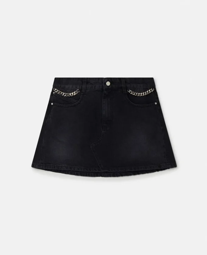 Mini-jupe en denim Falabella Mini-jupe en denim Falabella