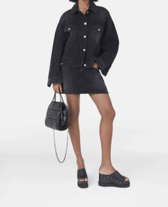 Mini-jupe en denim Falabella Mini-jupe en denim Falabella