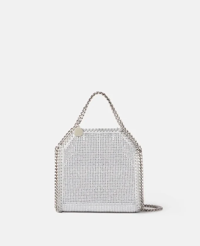 Mini sac cabas Falabella en maille cristal Mini sac cabas Falabella en maille cristal