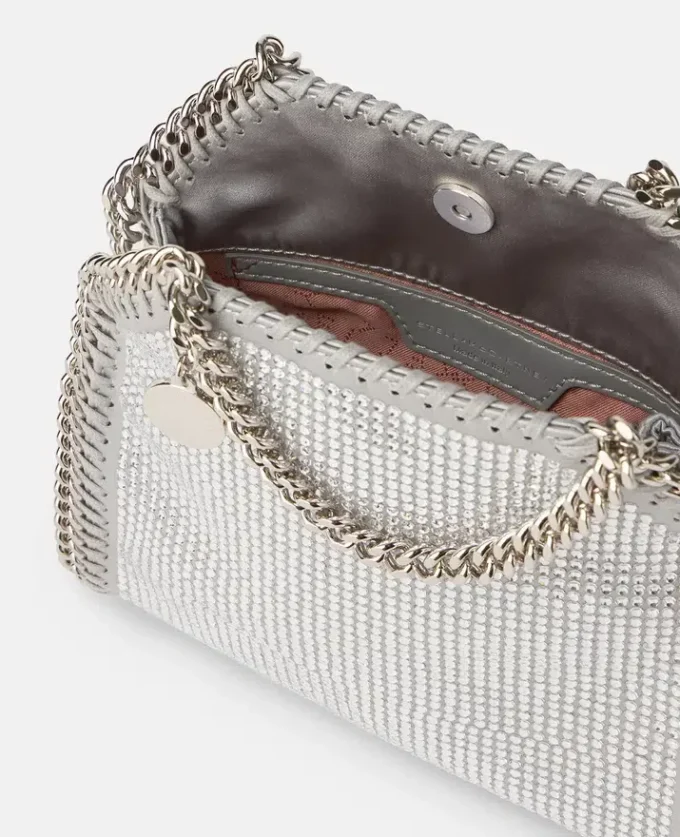 Mini sac cabas Falabella en maille cristal Mini sac cabas Falabella en maille cristal