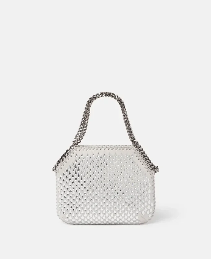 Mini sac cabas Falabella en maille cristal Mini sac cabas Falabella en maille cristal